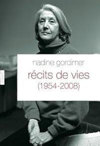 Couverture du livre Récits de vies (1954-2008) - Nadine Gordimer