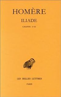 Couverture du livre Chants I à VI - Homere 