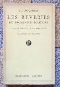 Couverture du livre Les rêveries du promeneur solitaire  - Jean Jacques Rousseau