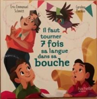 Couverture du livre Il faut tourner 7 fois sa langue dans sa bouche - Eric Emmanuel Schmitt