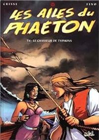 Couverture du livre le chasseur de typhons - Crisse 