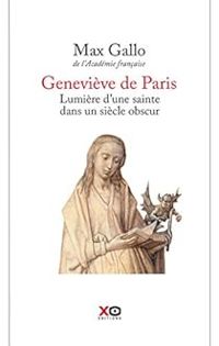 Couverture du livre Geneviève de Paris  - Max Gallo