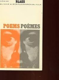 Couverture du livre Poèmes/Poems - William Blake - Madeleine Cazamian