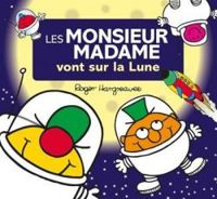 Couverture du livre Les Monsieur Madame vont sur la lune - Adam Hargreaves