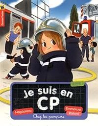 Couverture du livre Chez les pompiers - Magdalena Guirao Jullien