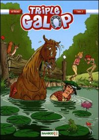 Couverture du livre Triple galop - Benoit Du Peloux