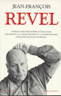 Couverture du livre Pourquoi des philosophes - Jean Francois Revel