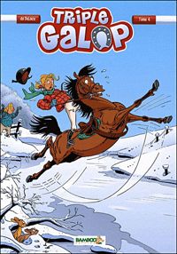 Couverture du livre Triple galop - Benoit Du Peloux