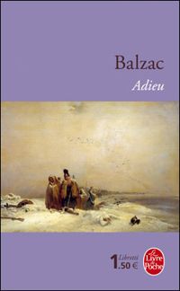 Couverture du livre Adieu - Honore De Balzac