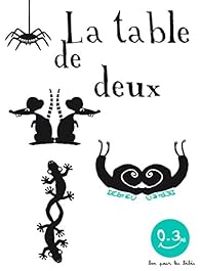 Couverture du livre La table de deux - Thierry Dedieu