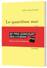 Couverture du livre Le quatrième mur - Sorj Chalandon