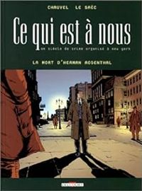 Couverture du livre La Mort d'Herman Rosenthal - David Chauvel - Erwan Le Sac