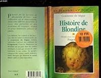 Couverture du livre Histoire de Blondine - Comtesse De Segur - Fragonard 