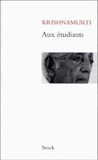 Couverture du livre Aux étudiants - Jiddu Krishnamurti - Carlos Suares