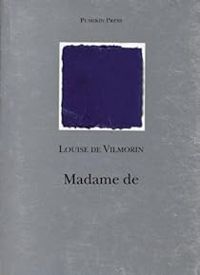 Couverture du livre Madame De, Jewel - Louise De Vilmorin