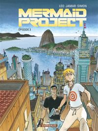 Couverture du livre Mermaid project (Episode 3) - Leo  - Fred Simon - Corine Jamar