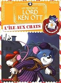 Couverture du livre L'île aux chats - Lenia Major