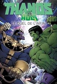 Couverture du livre Thanos vs Hulk - Jim Starlin