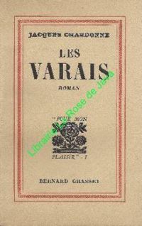 Couverture du livre Les Varais - Jacques Chardonne