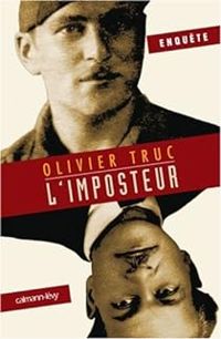 Couverture du livre L'imposteur - Olivier Truc