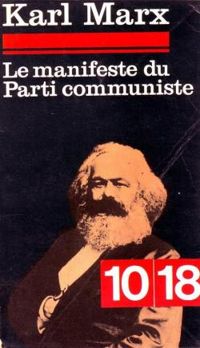 Couverture du livre Le manifeste du parti communiste. suivi de  - Karl Marx - Robert Mandrou - Friedrich Engels