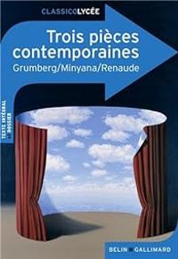 Couverture du livre Trois pièces contemporaines - Francoise Spiess