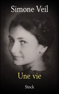 Couverture du livre Une vie - Simone Veil