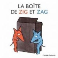 Couverture du livre La boîte de Zig et Zag - Clothilde Delacroix