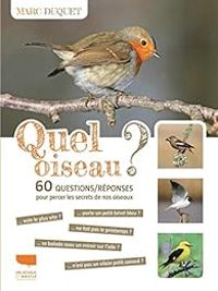 Couverture du livre Quel oiseau ? - Marc Duquet