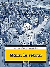 Couverture du livre Marx le retour - Howard Zinn - Iris Pouy