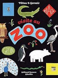 Couverture du livre Visite au zoo - Francesco Pittau - Bernadette Gervais