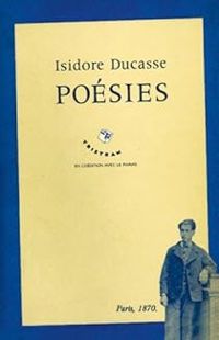 Couverture du livre Poésies 1 & 2 - Comte De Lautreamont