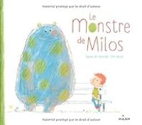 Couverture du livre Le Monstre de Milos/Le monde Milos - Agnes De Lestrade - Eric Gaste