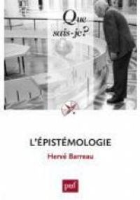 Couverture du livre L'épistémologie - Herve Barreau