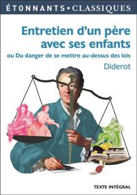 Couverture du livre Entretien d'un père avec ses enfants  - Denis Diderot