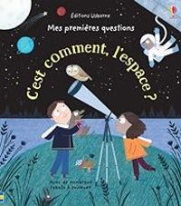 Couverture du livre C'est comment, l'espace ? - Katie Daynes