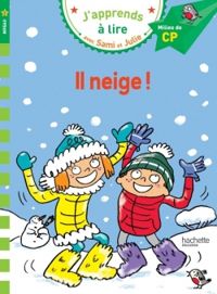 Couverture du livre Sami et Julie : Il neige ! - Therese Bonte