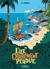 Couverture du livre L'île carrément perdue - Sti  - Luc Cromheecke