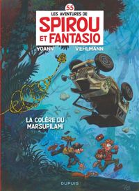 Couverture du livre La colère du Marsupilami - Fabien Vehlmann - Yoann Chivard