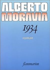 Couverture du livre 1934 - Alberto Moravia
