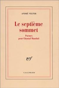 Couverture du livre Le septième sommet - Andre Velter