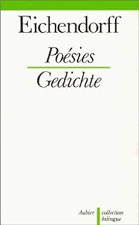 Couverture du livre Poèsies - Albert Spaeth - Joseph Von Eichendorff