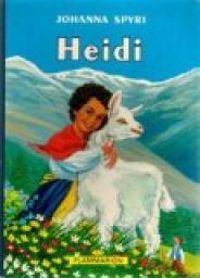 Couverture du livre HEIDI LA MERVEILLEUSE HISTOIRE D'UNE FILLE - Johanna Spyri - Remi Simon - Nicolas Duffaut - Spyri Johanna