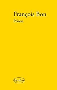 Couverture du livre Prison - Francois Bon