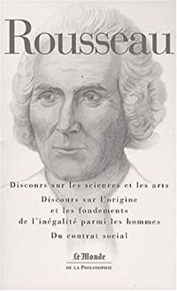 Couverture du livre Discours sur les sciences et les arts  - Jean Jacques Rousseau