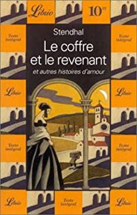 Couverture du livre Le coffre et le revenant - Stendhal 