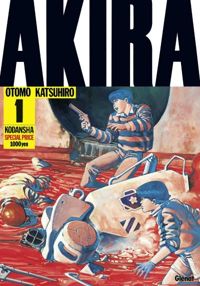 Couverture du livre Akira (noir et blanc) - Édition originale - Katsuhiro Otomo