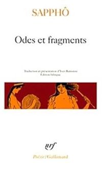  Sappho - Odes Et Fragments Sappho (Poesie/Gallimard) 