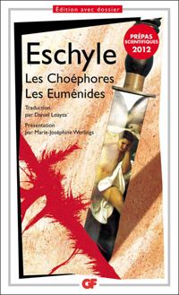 Couverture du livre Les Choéphores. Les Euménides - Eschyle 