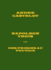 Andre Castelot - Napoléon III : Des prisons au pouvoir